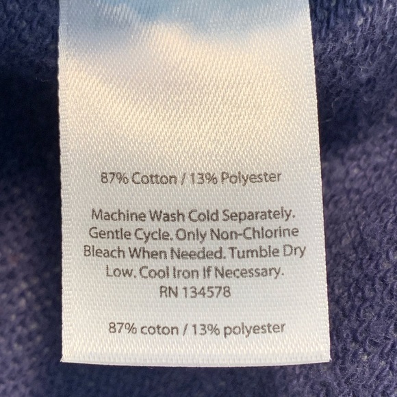 Blue Indigo Vineyard Vines Performance Popover - Picture 3 of 5